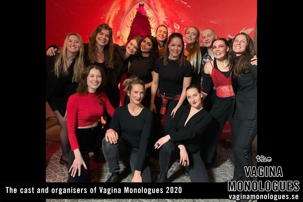 The cast and organisers of Vagina Monologues 2020